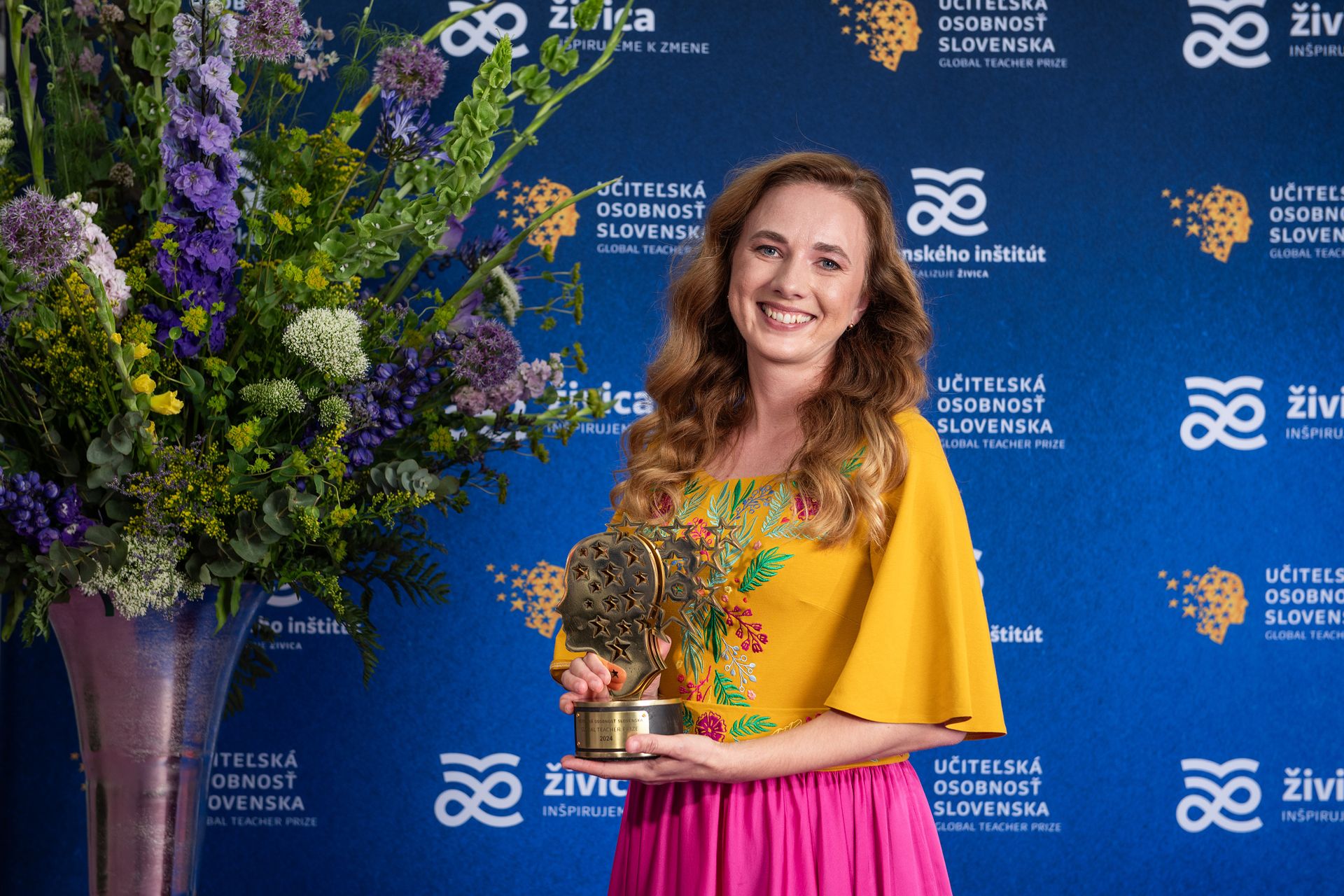 Učiteľská osobnosť Slovenska 2024 - Alena Rapčan Štrompová; autor: CEEV Živica a Komenského inštitút